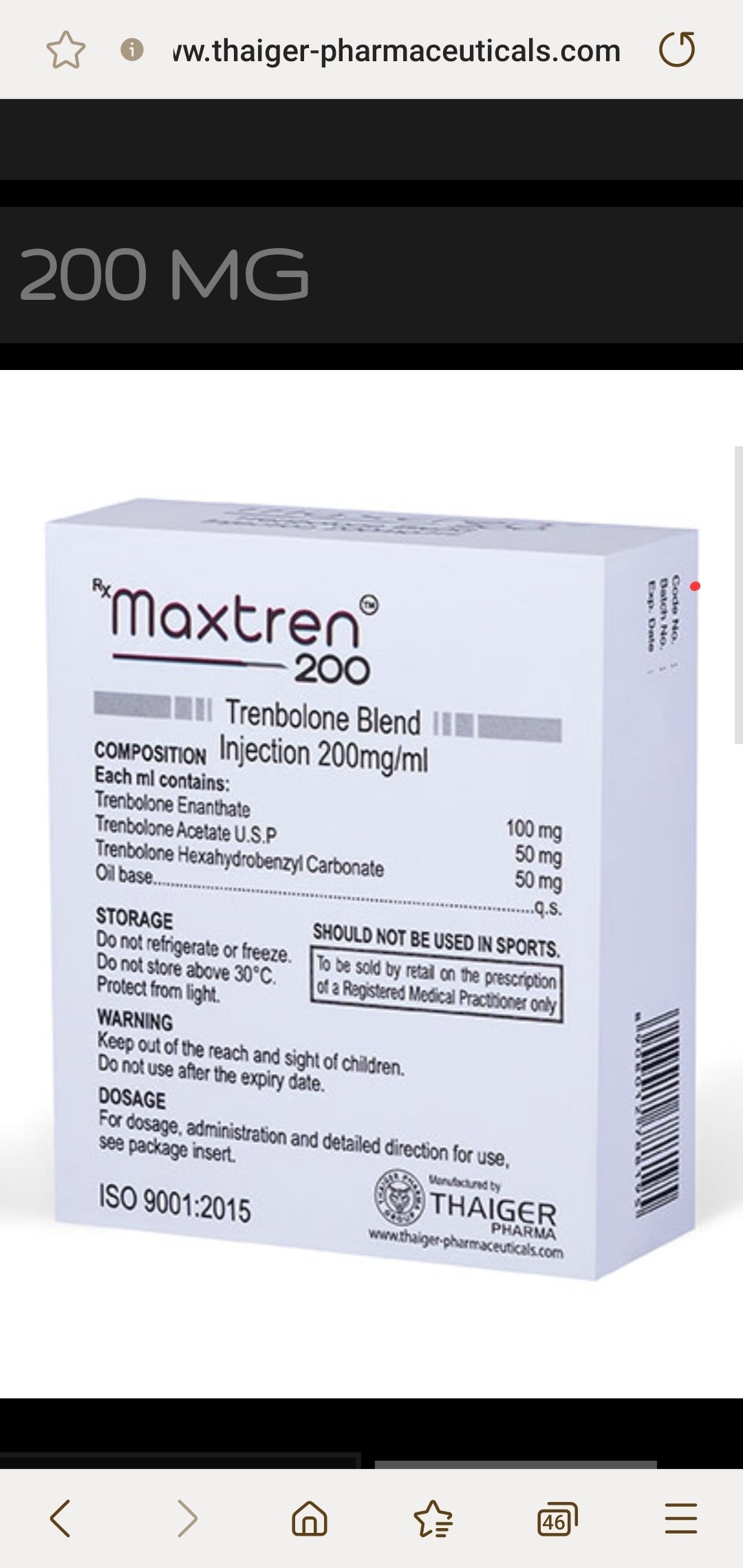 MAXTREN 200