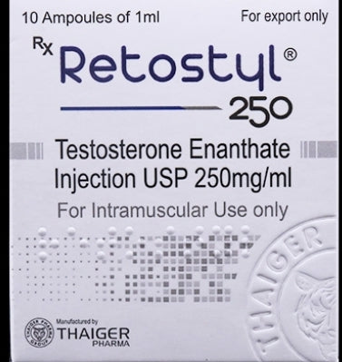 RETOSTYL 250

TESTOSTERONE ENANTHATE 250 MG